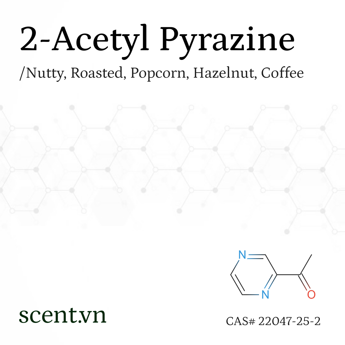 2-Acetyl Pyrazine Aroma Chemical CAS# 22047-25-2