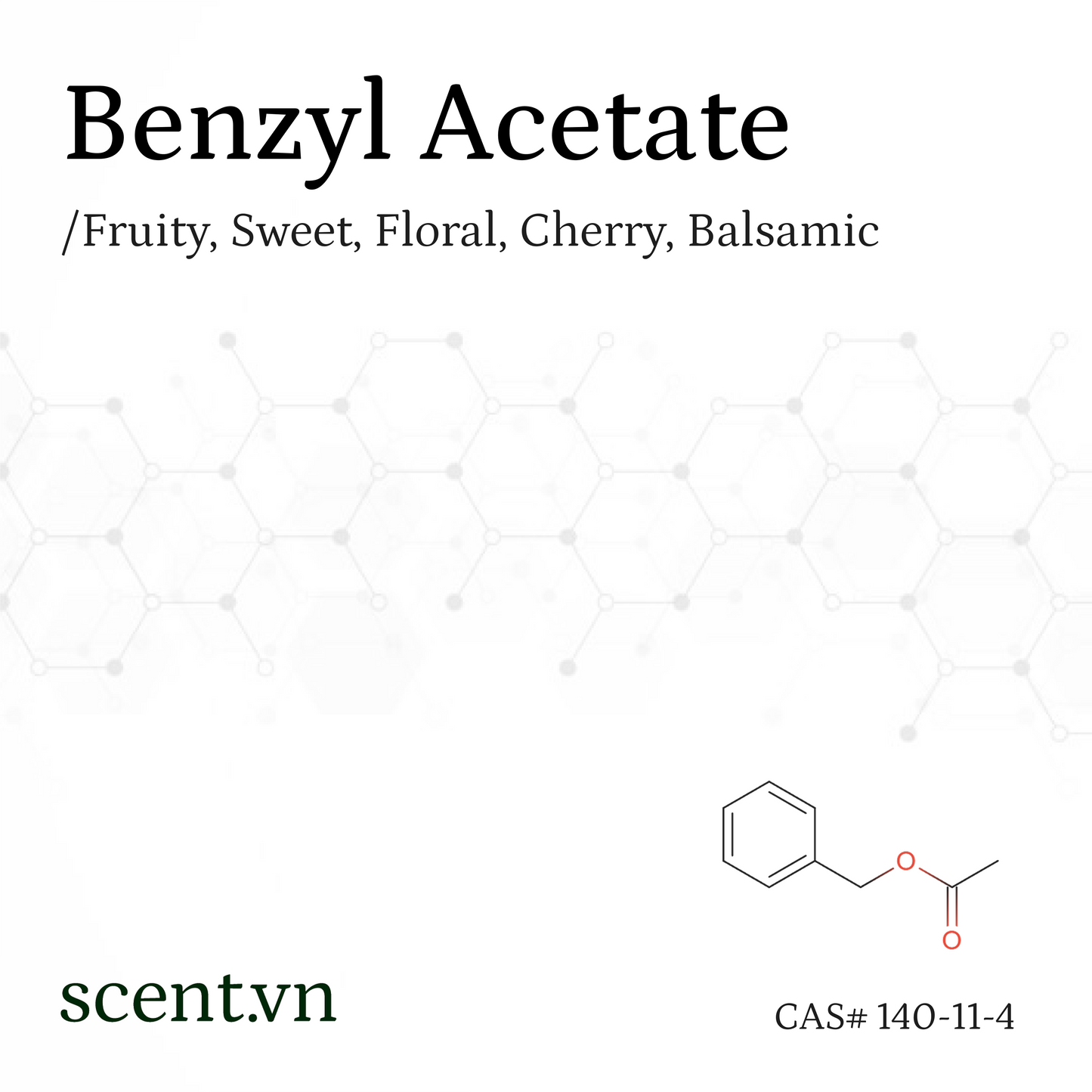 Chất thơm Benzyl Acetate CAS# 140-11-4