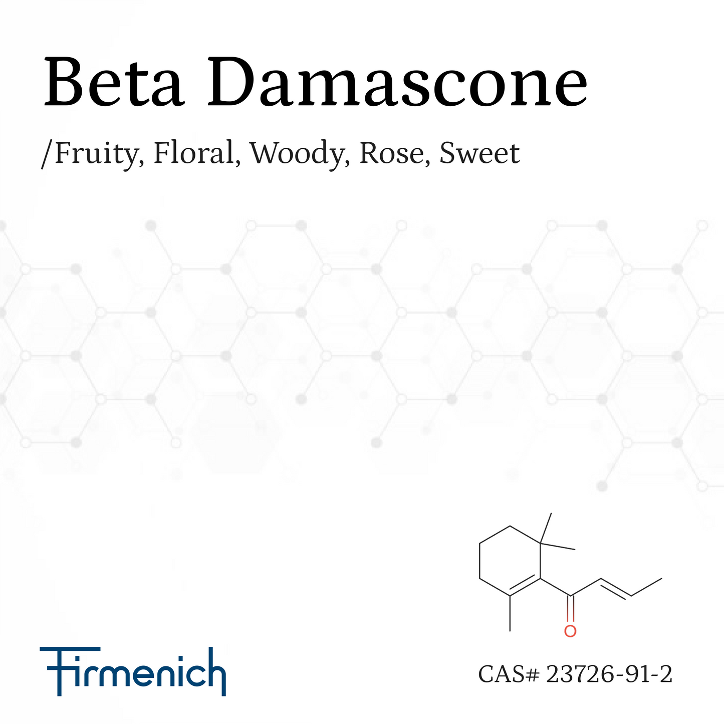 Chất thơm Beta Damascone CAS# 23726-91-2