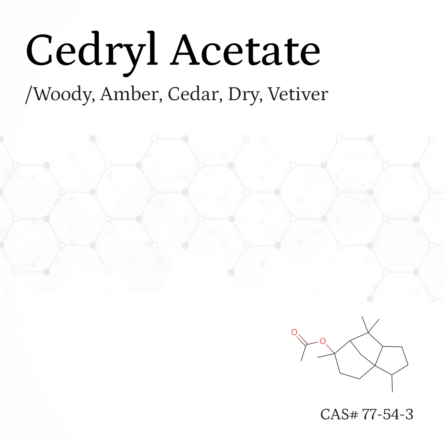 Chất thơm Cedryl Acetate CAS# 77-54-3
