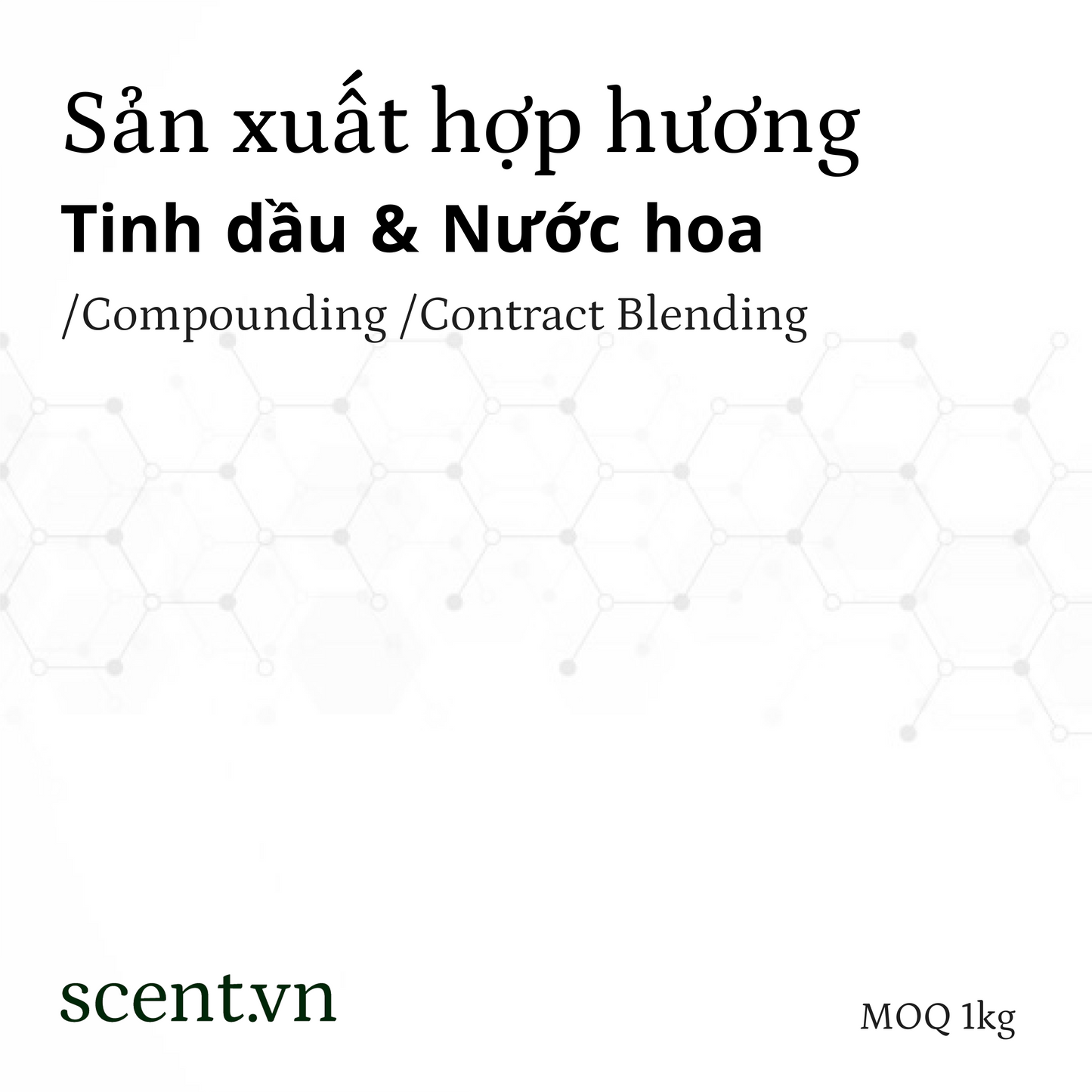 Dịch vụ sản xuất hợp hương tinh dầu & nước hoa