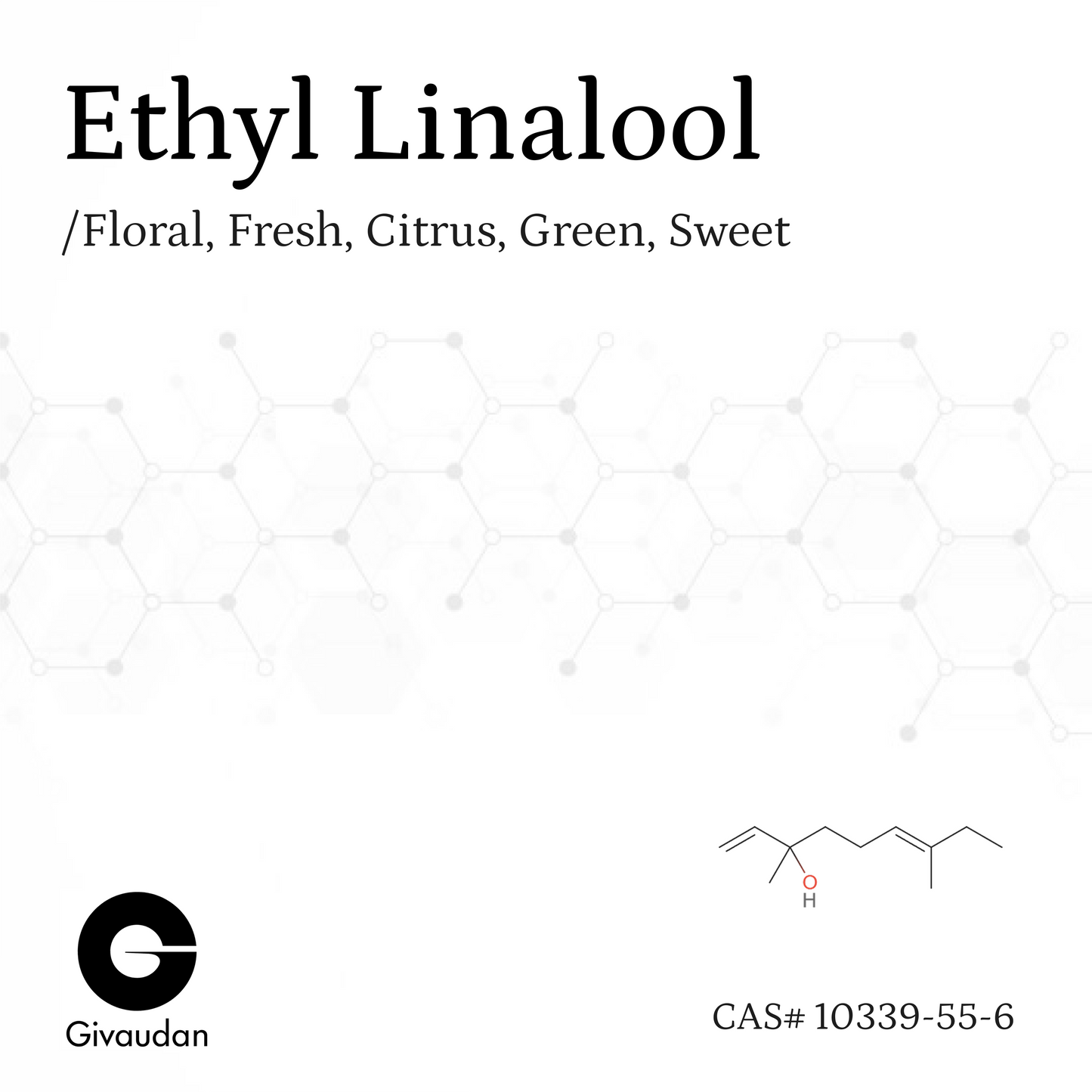 Chất thơm Ethyl Linalool CAS# 10339-55-6
