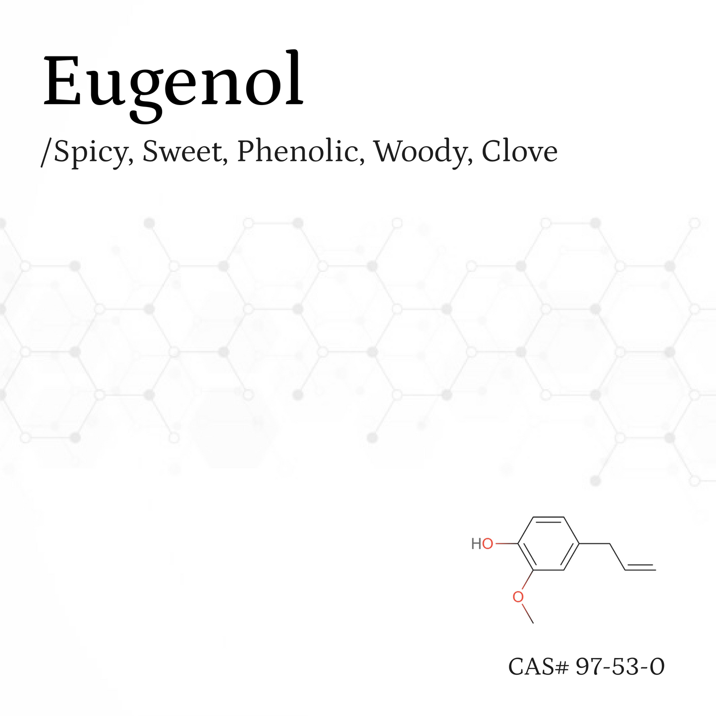 Chất thơm Eugenol CAS# 97-53-0
