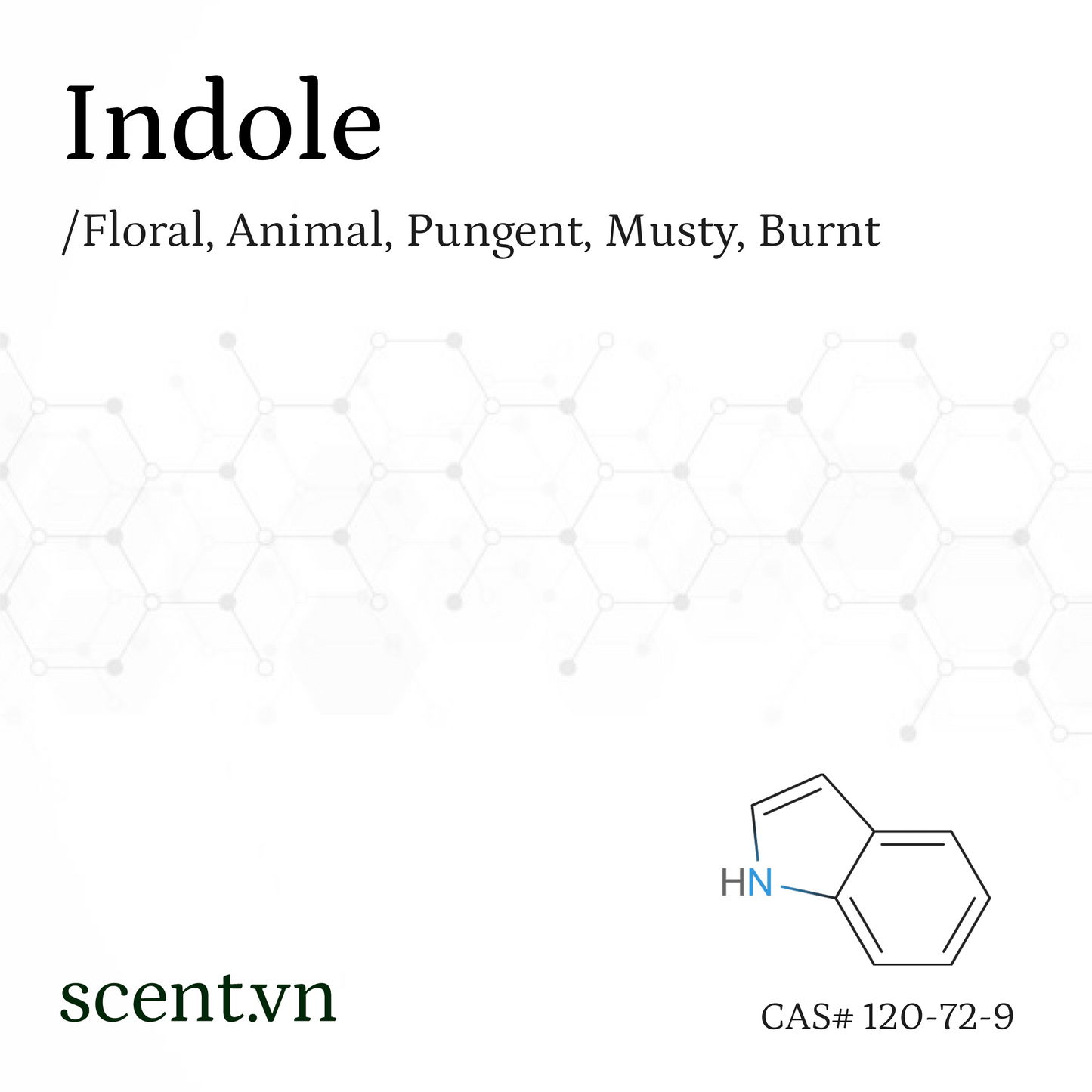 Chất thơm Indole CAS# 120-72-9