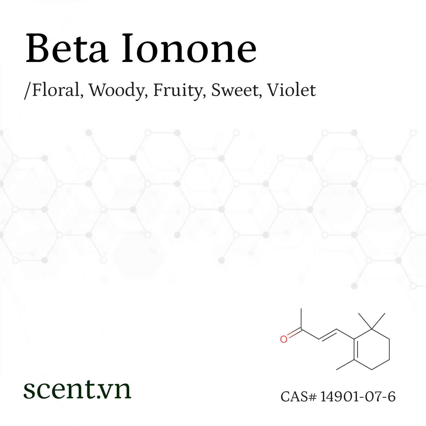 Beta Ionone Aroma Chemical CAS# 79-77-6 / 14901-07-6