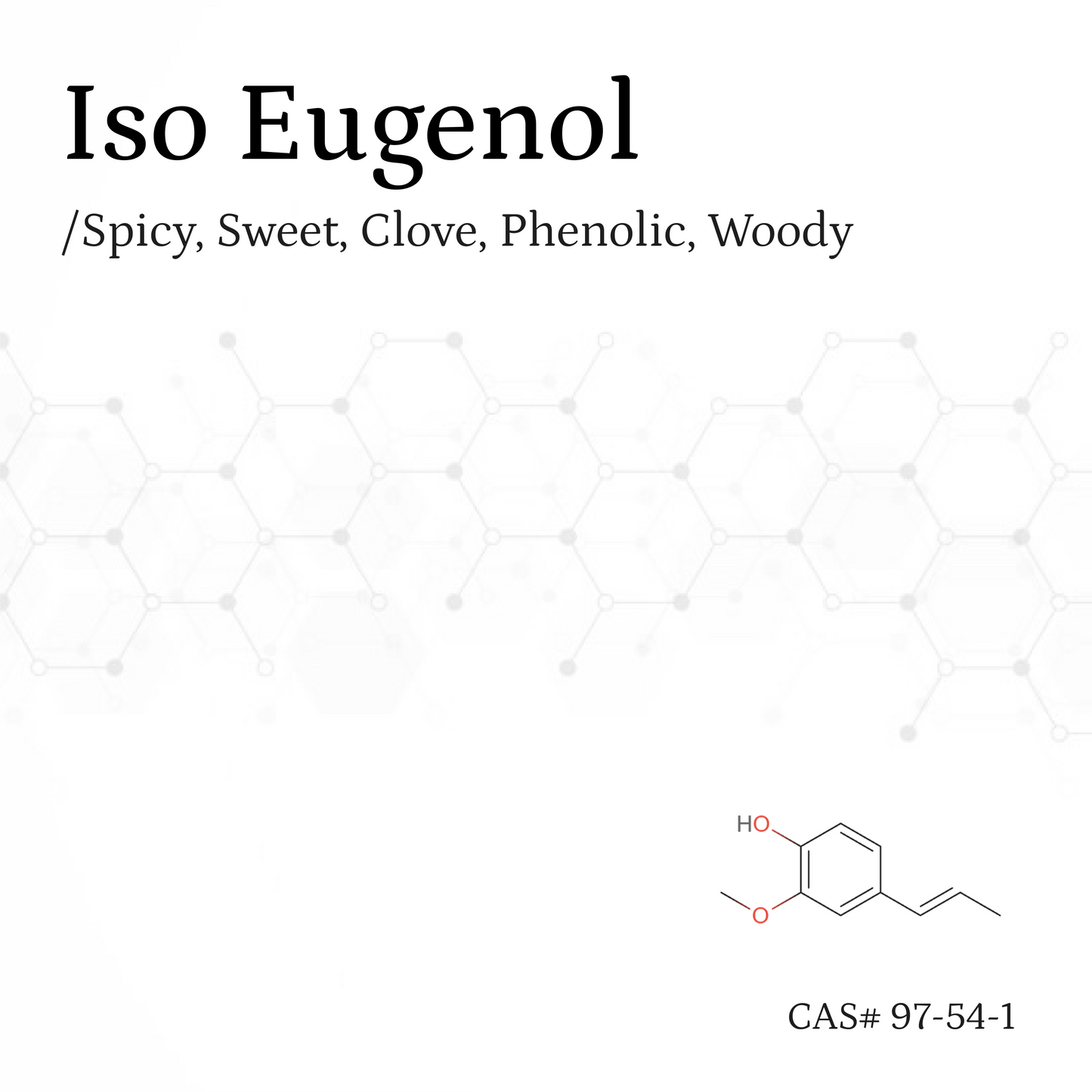 Chất thơm Iso Eugenol CAS# 97-54-1