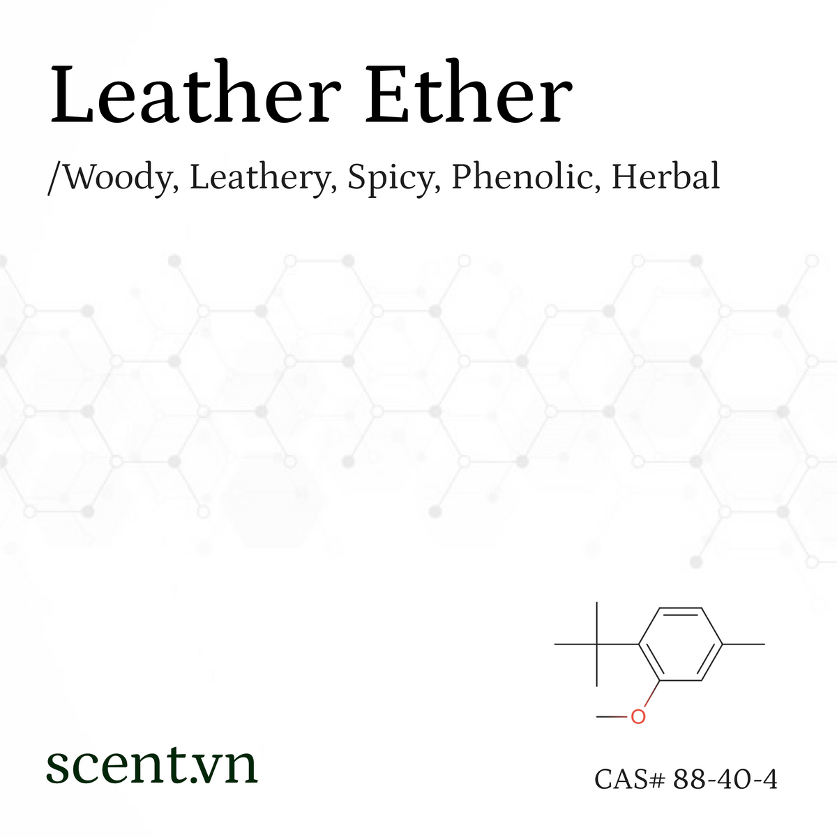 Leather Ether Aroma Chemical CAS# 88-40-4