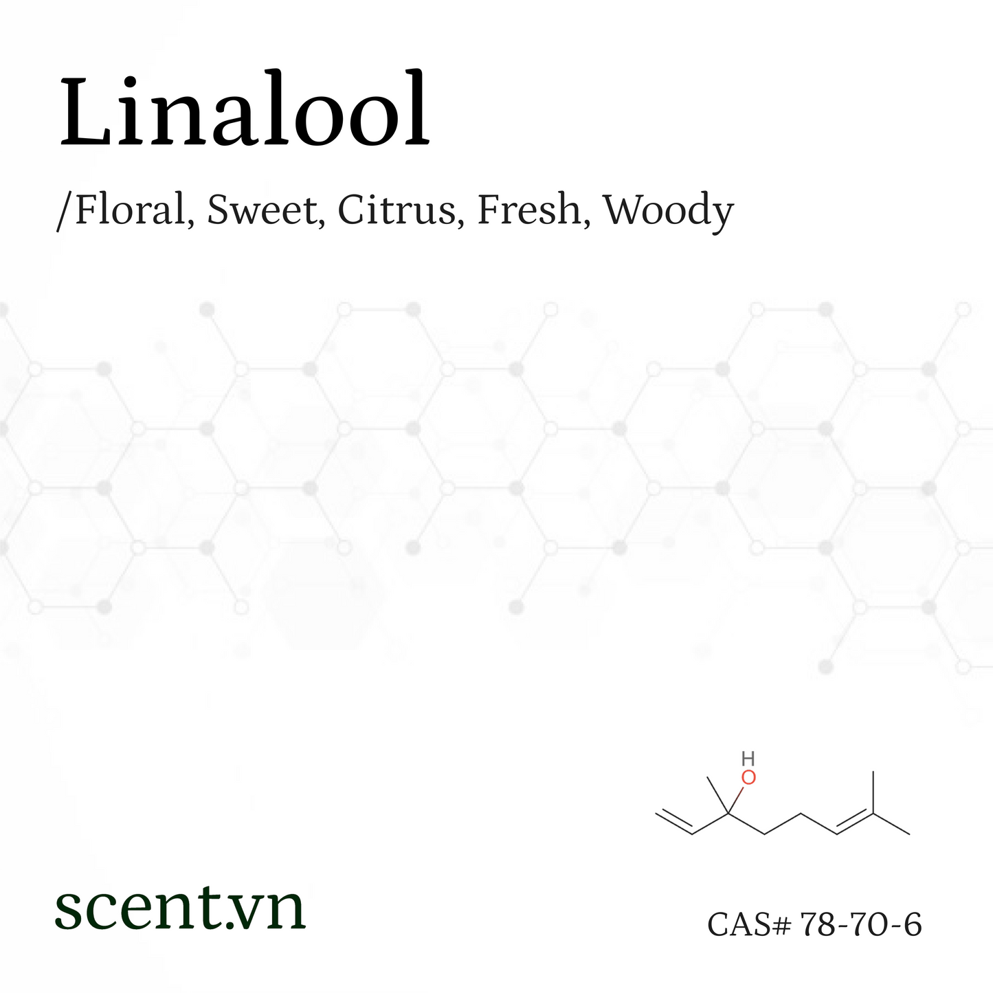 Chất thơm Linalool CAS# 78-70-6
