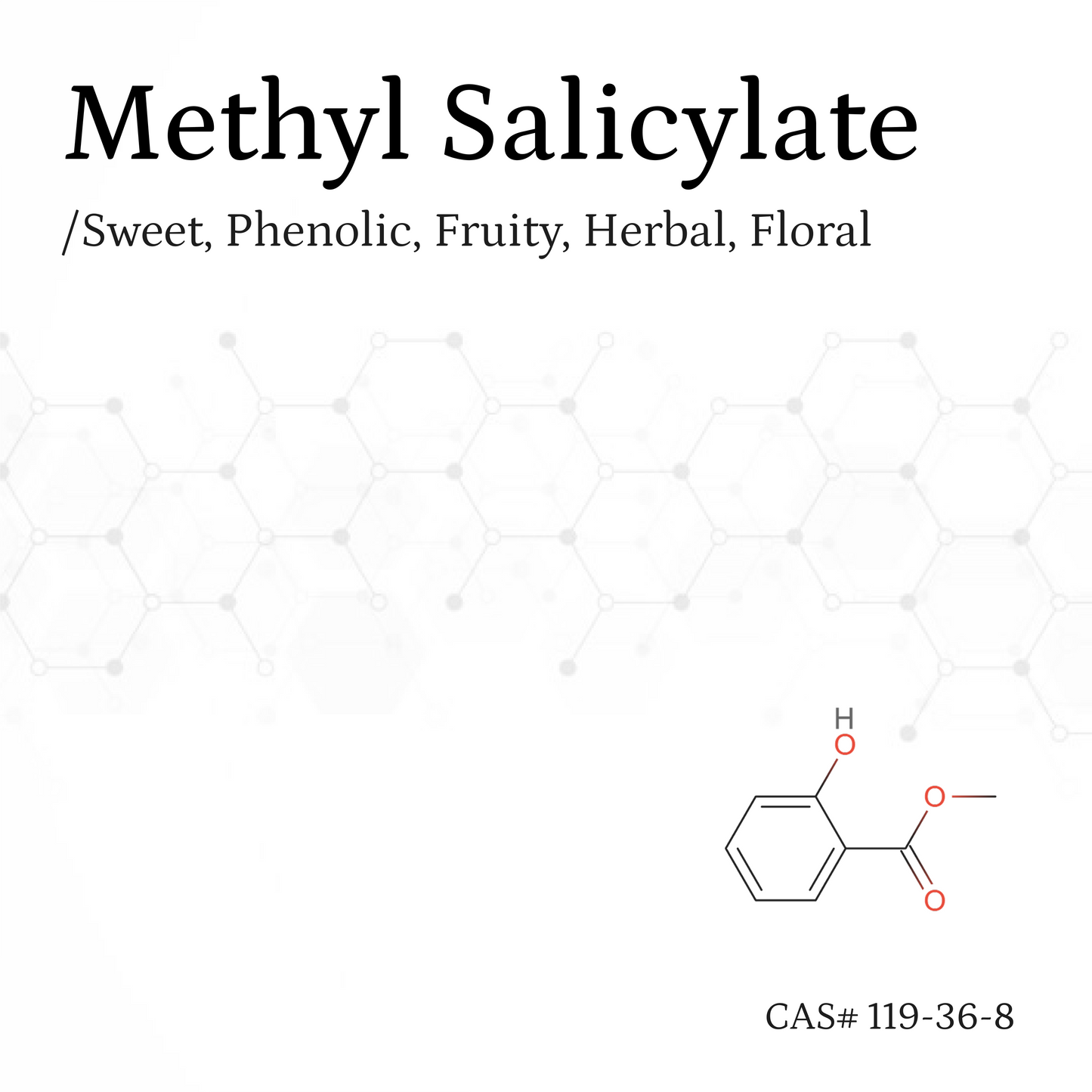 Chất thơm Methyl Salicylate CAS# 119-36-8