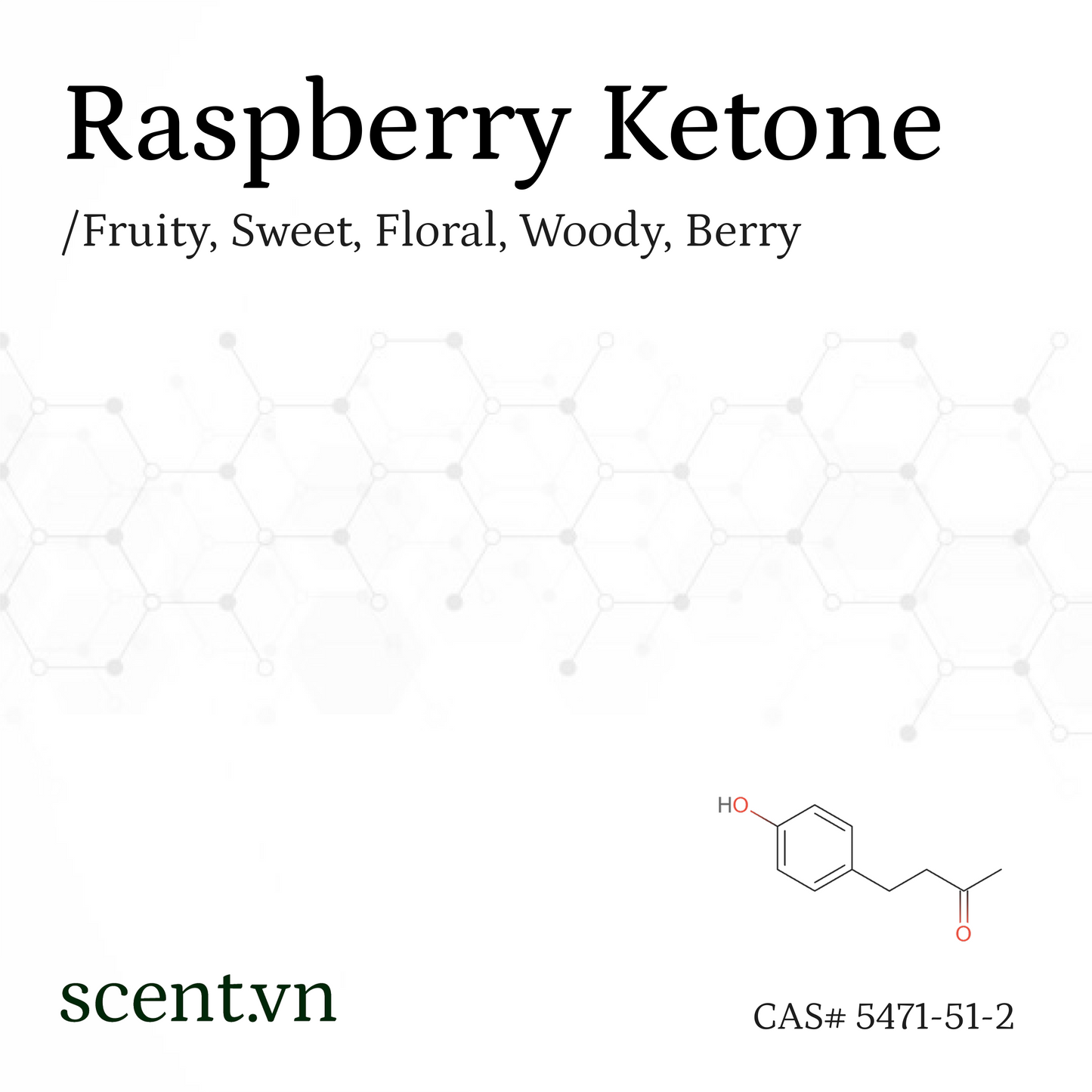 Chất thơm Raspberry Ketone CAS# 5471-51-2