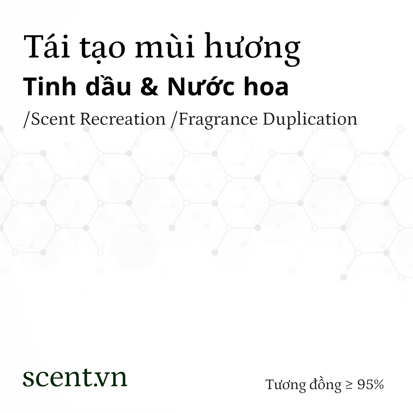 Dịch vụ tái tạo mùi hương tinh dầu & nước hoa