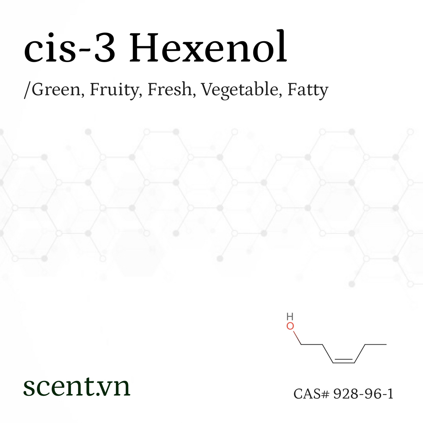 cis-3 Hexenol aka. Leaf alcohol Aroma Chemical CAS# 928-96-1