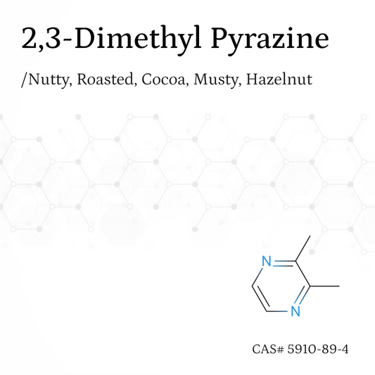 Chất thơm 2,3-Dimethyl Pyrazine CAS# 5910-89-4