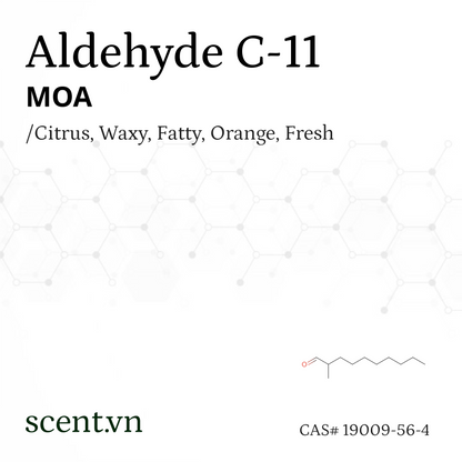 Chất thơm Aldehyde C-11 MOA aka. 2-Methyl Decanal CAS# 19009-56-4