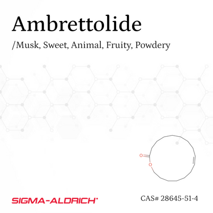 Iso Ambrettolide alt. Scentolide Aroma Chemical CAS# 28645-51-4 / 63286-42-0