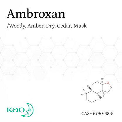 Chất thơm Ambroxan alt. Ambermor Ambrofix CAS# 6790-58-5