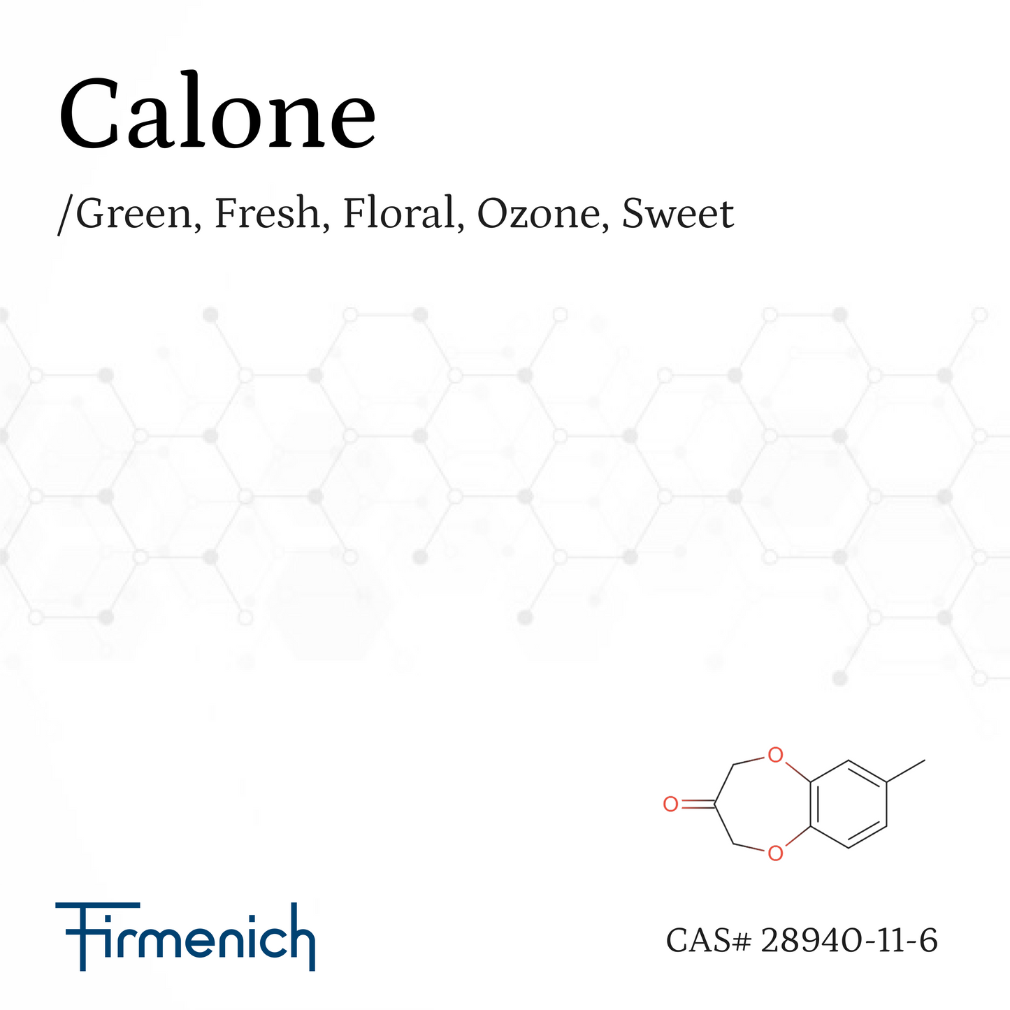 Chất thơm Calone CAS# 28940-11-6