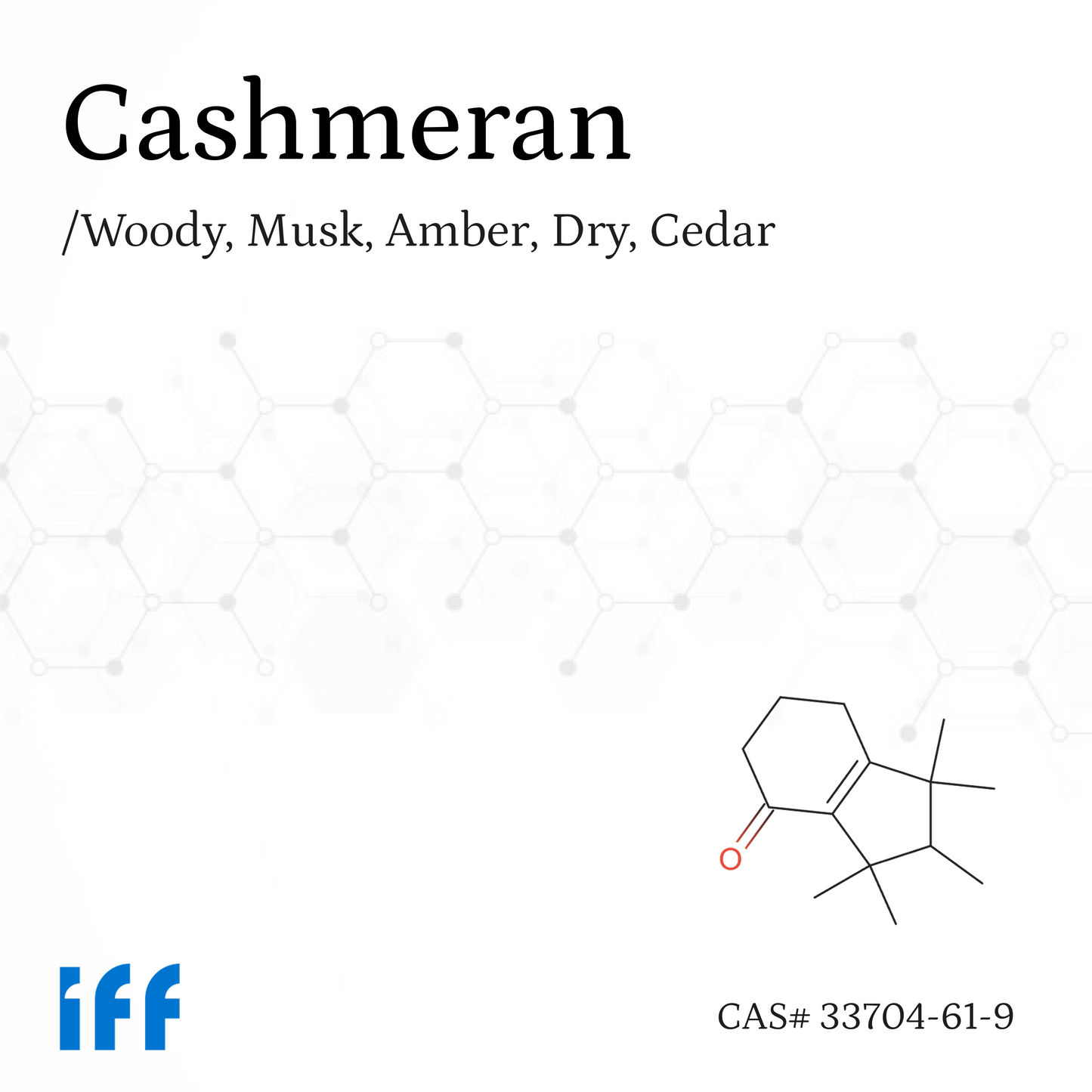 Cashmeran Aroma Chemical CAS# 33704-61-9
