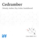 Cedramber Aroma Chemical CAS# 19870-74-7