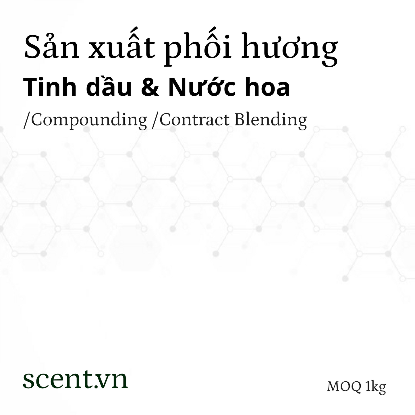 Compounding (Contract blending) service for fragrances & perfumes