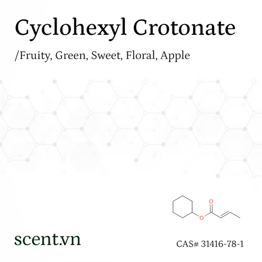 Chất thơm Cyclohexyl Crotonate CAS# 31416-78-1