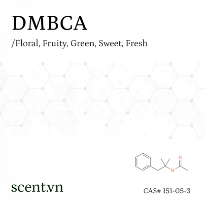 Chất thơm Dimethyl Benzyl Carbinyl Acetate DMBCA CAS# 151-05-3
