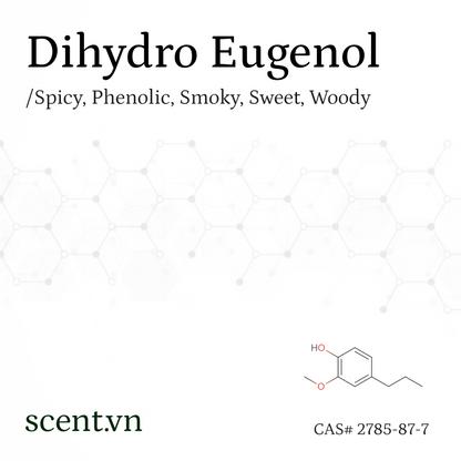 Chất thơm Dihydro Eugenol CAS# 2785-87-7