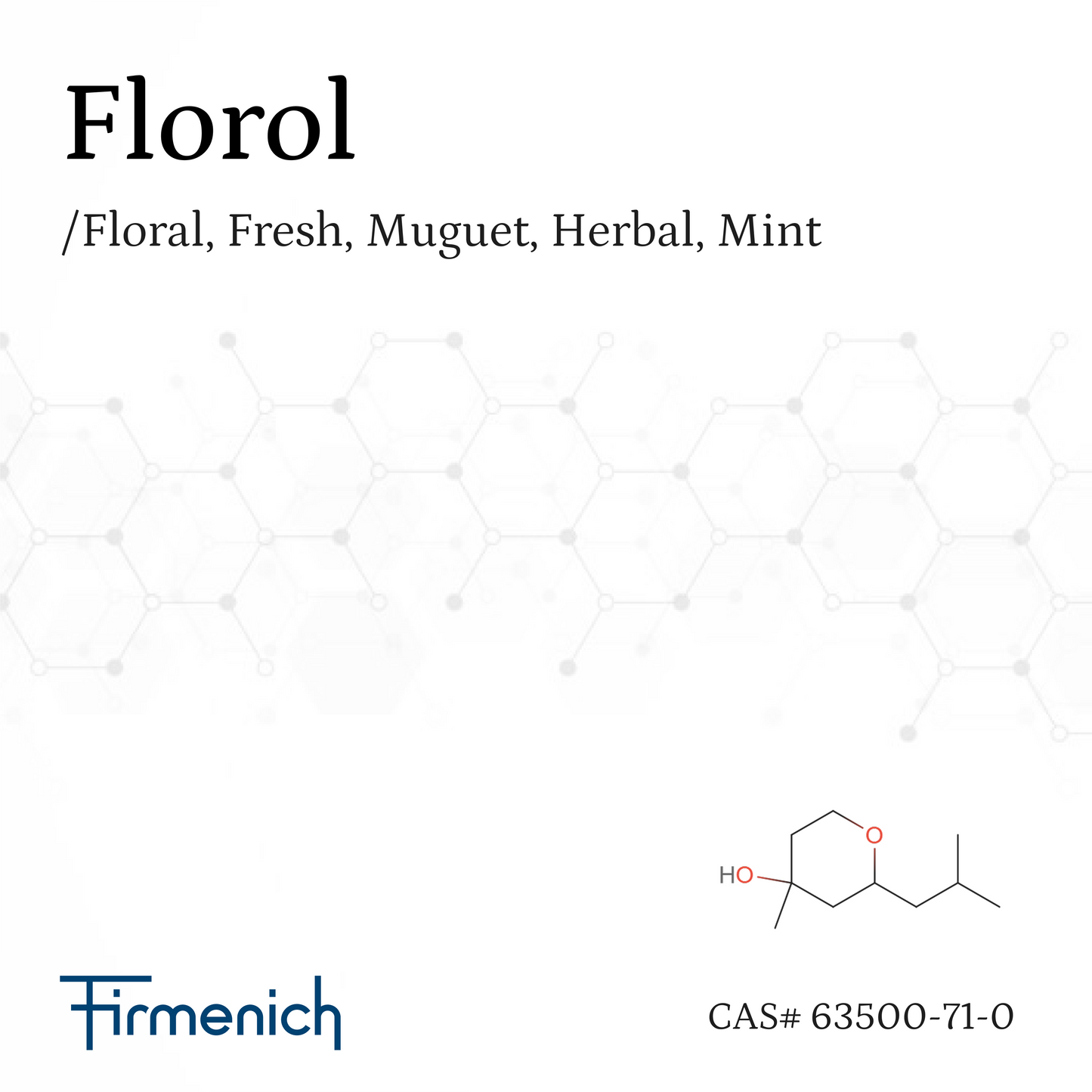 Chất thơm Florol CAS# 63500-71-0