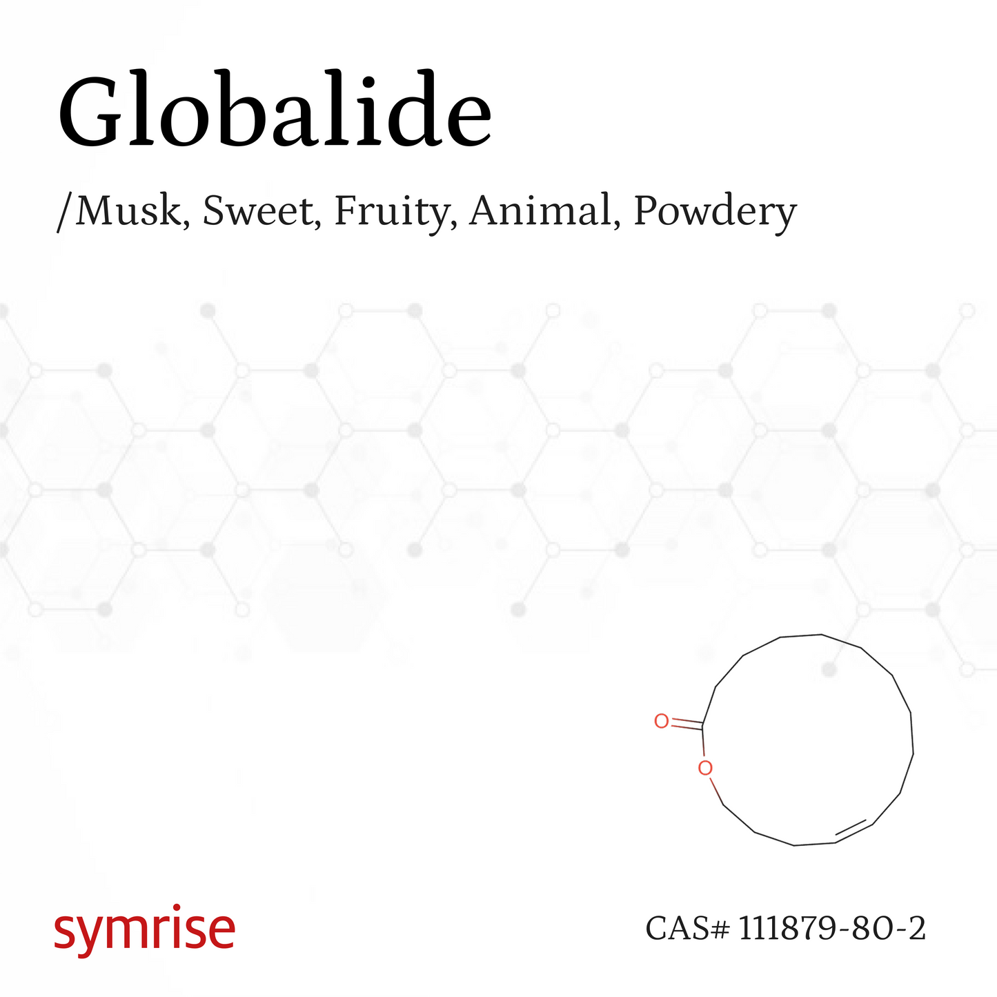 Chất thơm Globalide alt. Habanolide CAS# 111879-80-2