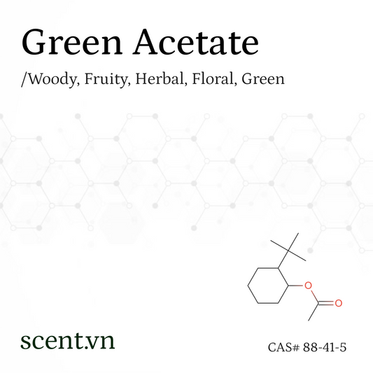 Green Acetate aka. OTBCHA alt. Verdox Aroma Chemical CAS# 88-41-5