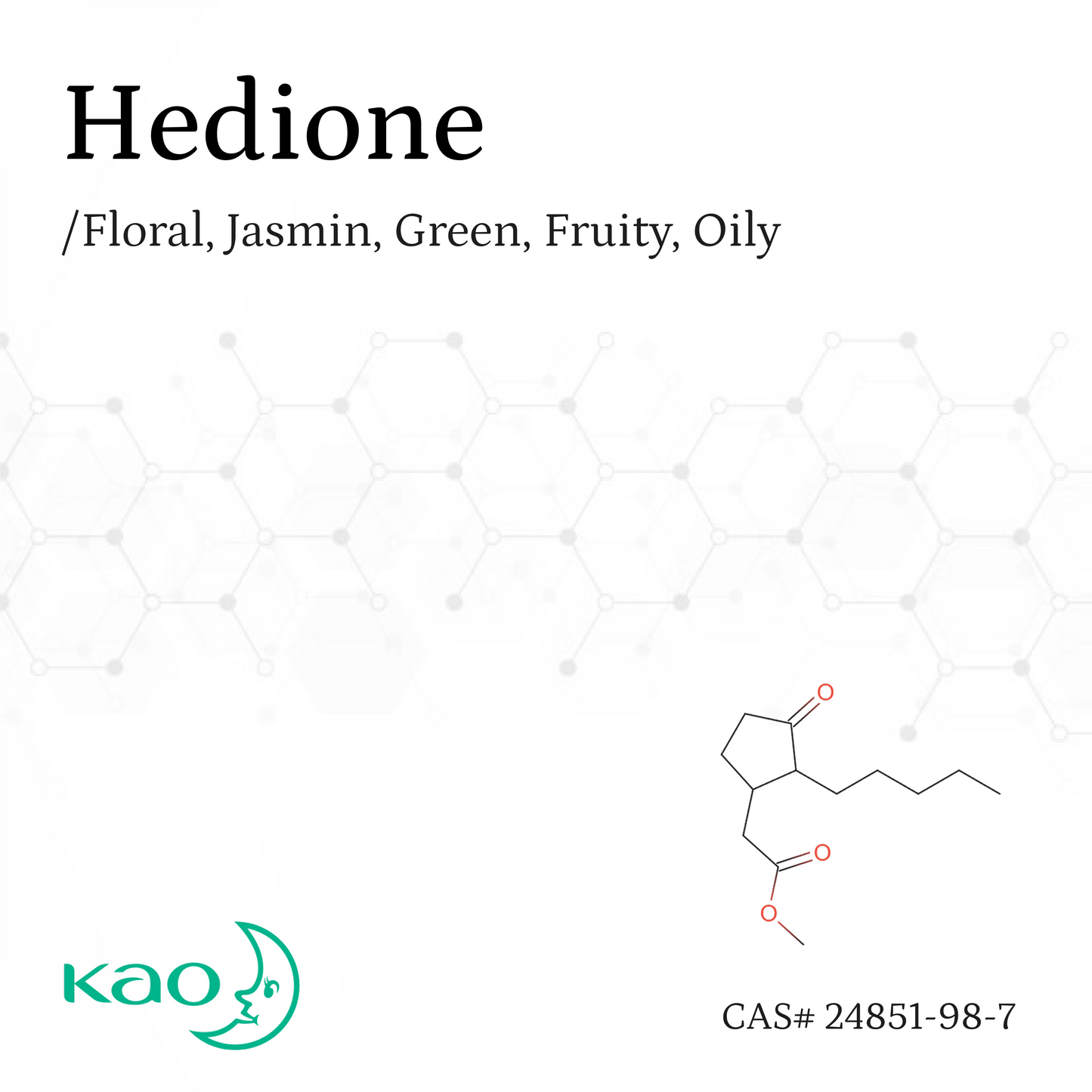 Chất thơm Hedione aka. Methyl Dihydro Jasmonate MDJ CAS# 24851-98-7