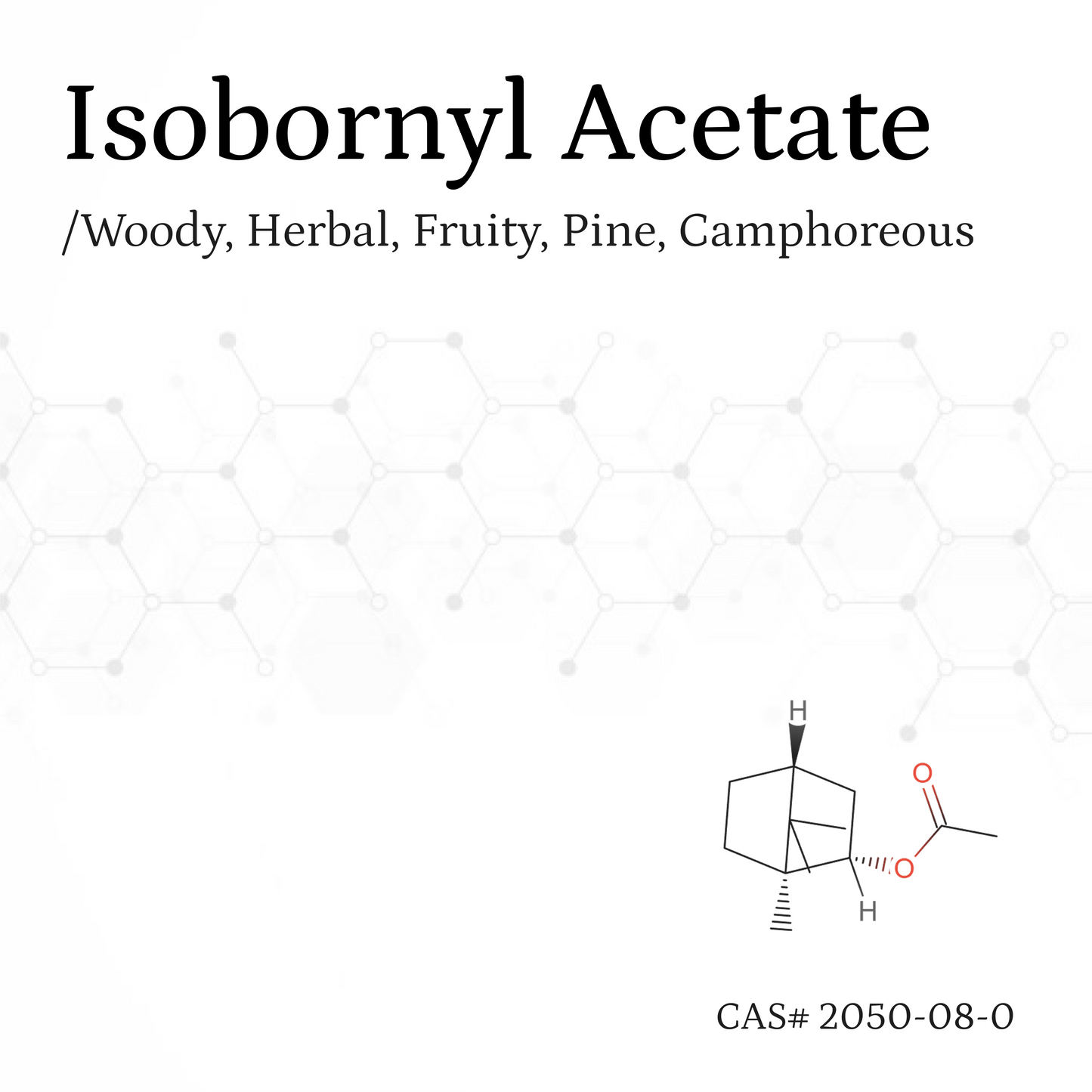 Chất thơm Isobornyl Acetate CAS# 125-12-2