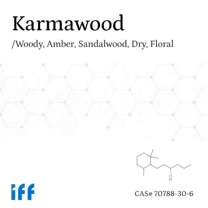 Karmawood aka. Nimberol alt. Norlimbanol Timberol Aroma Chemical CAS# 70788-30-6 / 253454-23-8