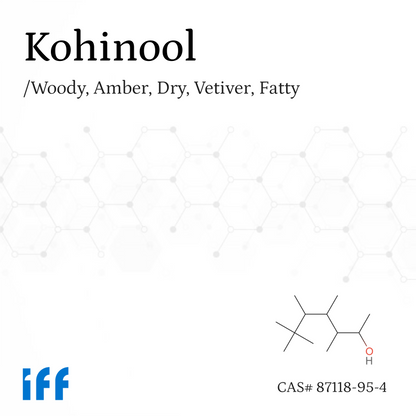 Kohinool aka. Amber Carbinol Koavol Aroma Chemical CAS# 87118-95-4