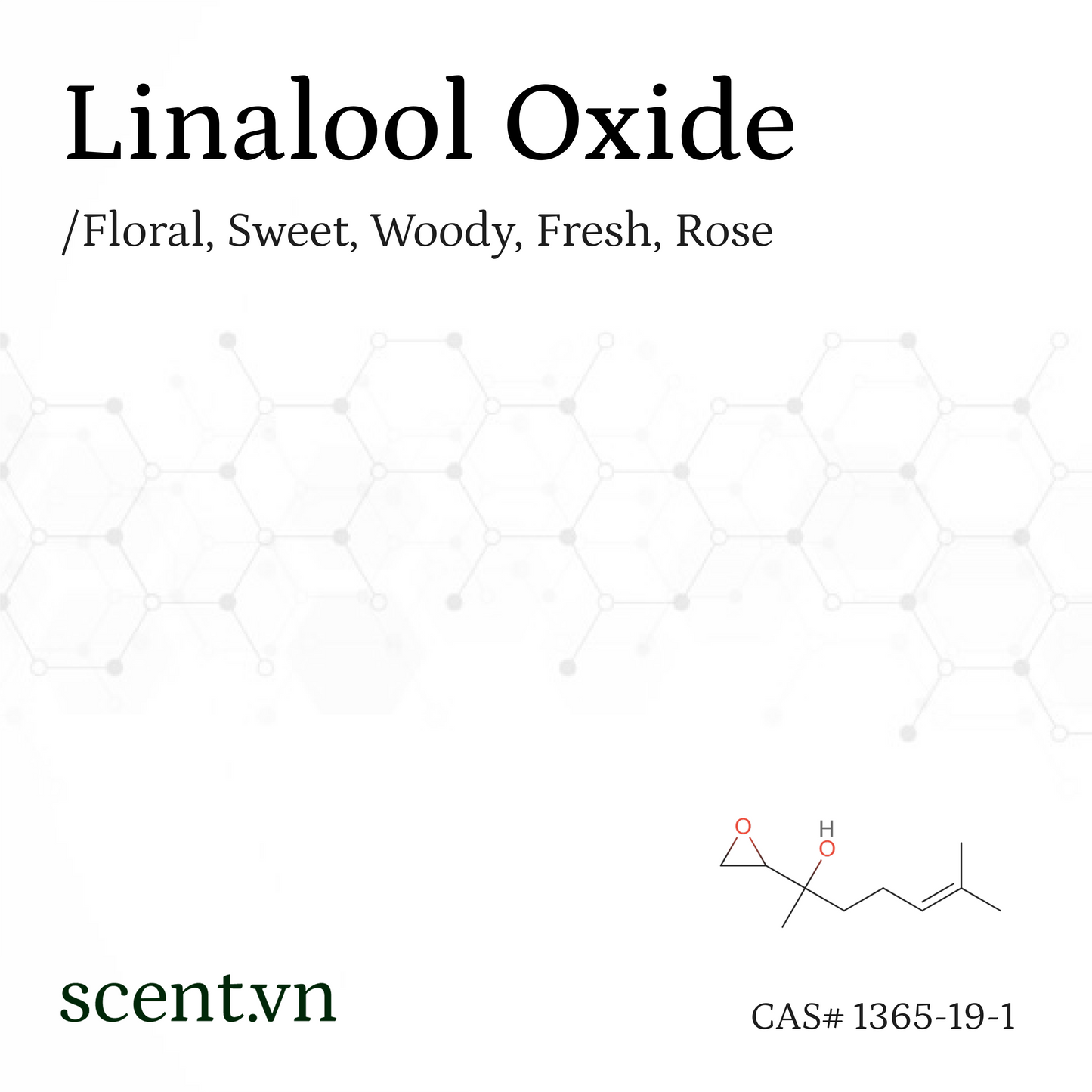 Linalool Oxide Aroma Chemical CAS# 1365-19-1