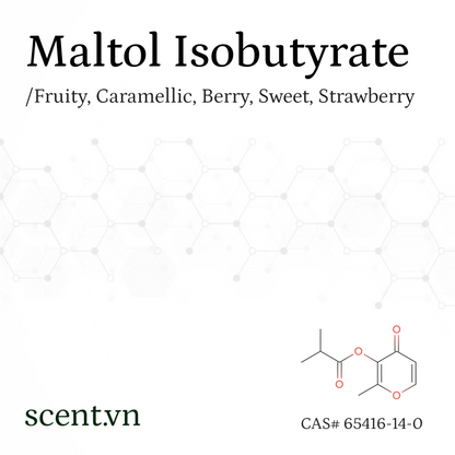 Maltol Isobutyrate aka. Maltyl Isobutyrate Aroma Chemical CAS# 65416-14-0