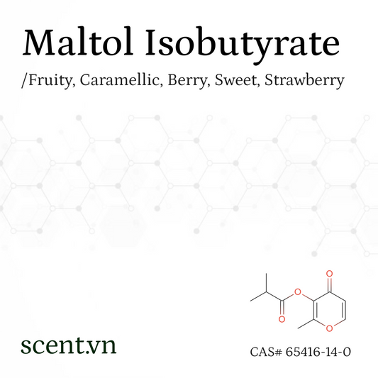Chất thơm Maltol Isobutyrate aka. Maltyl Isobutyrate CAS# 65416-14-0