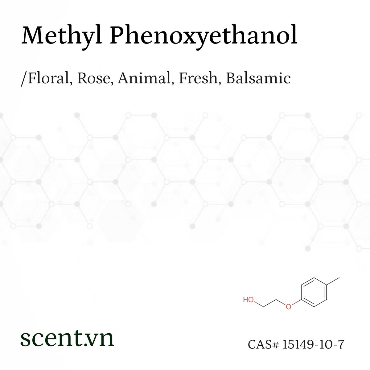 Methyl Phenoxyethanol Aroma Chemical CAS# 15149-10-7