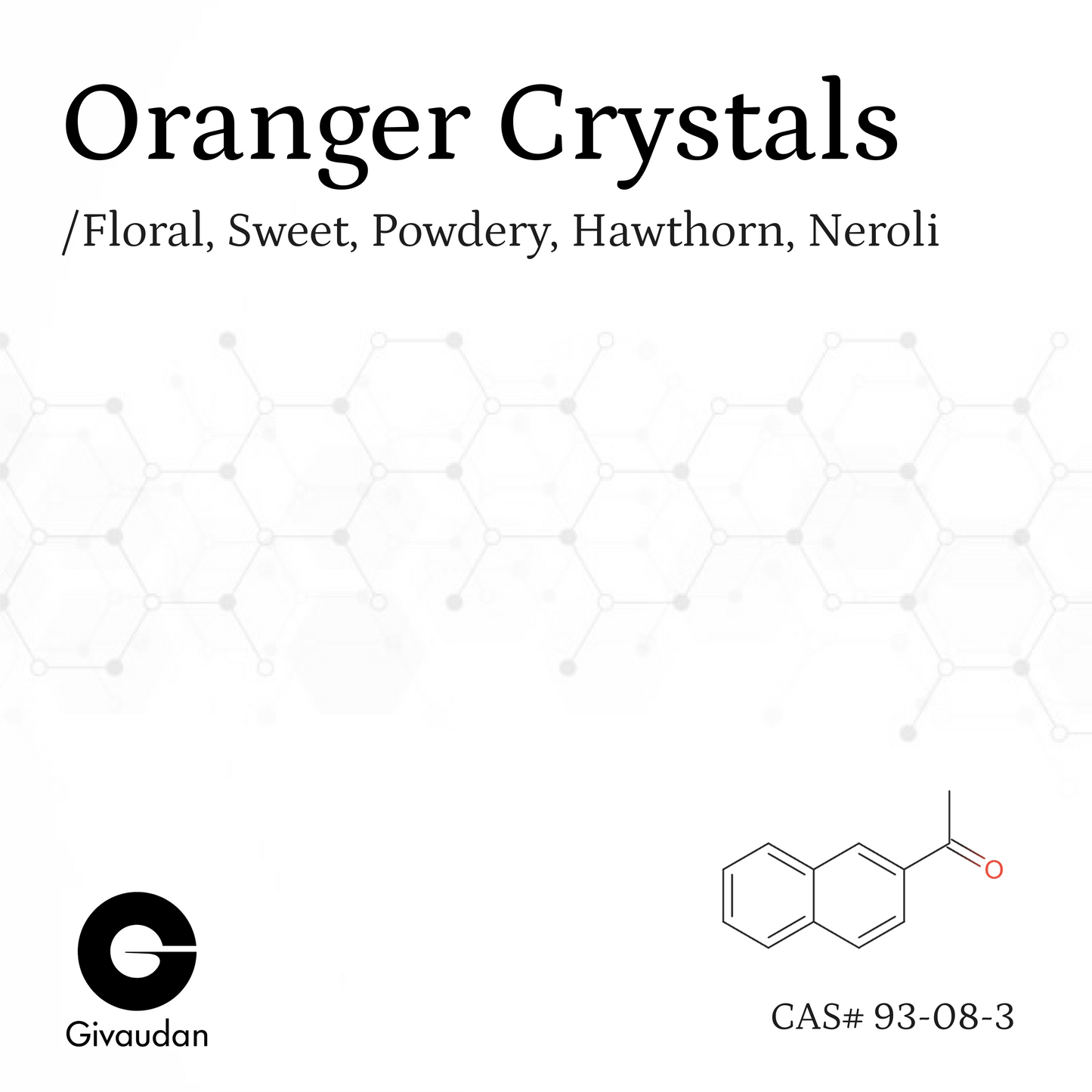 Oranger Crystals Aroma Chemical CAS# 93-08-3