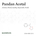 Pandan Acetal Aroma Chemical CAS# 4362-22-5