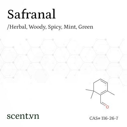 Chất thơm Safranal CAS# 116-26-7
