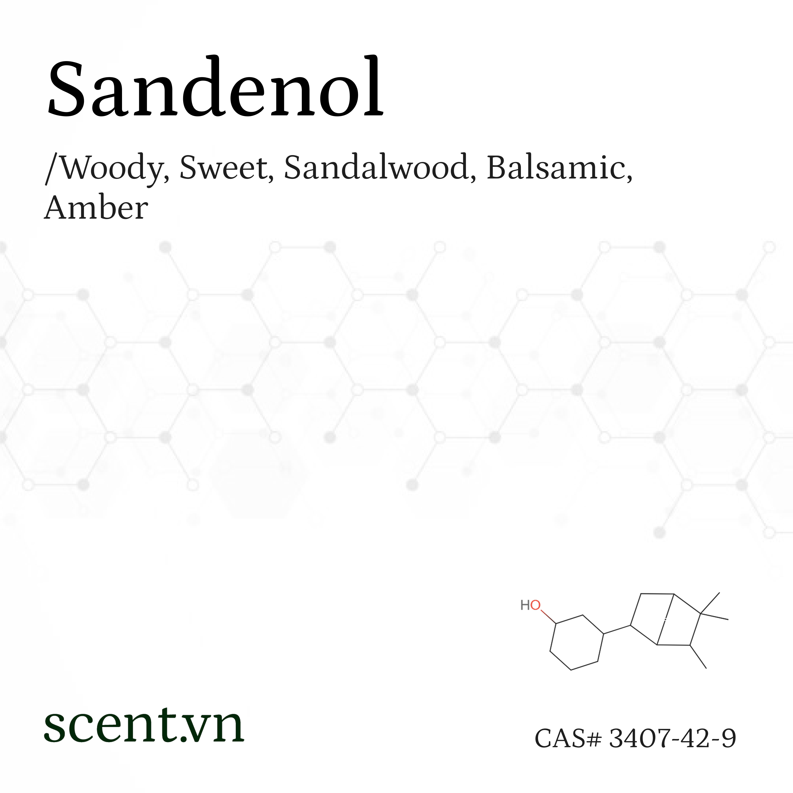 Sandenol aka. Sandal Hexanol alt. Sandela Aroma Chemical CAS# 3407-42 ...