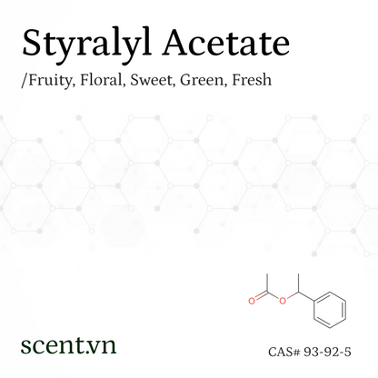 Chất thơm Styrallyl Acetate CAS# 93-92-5