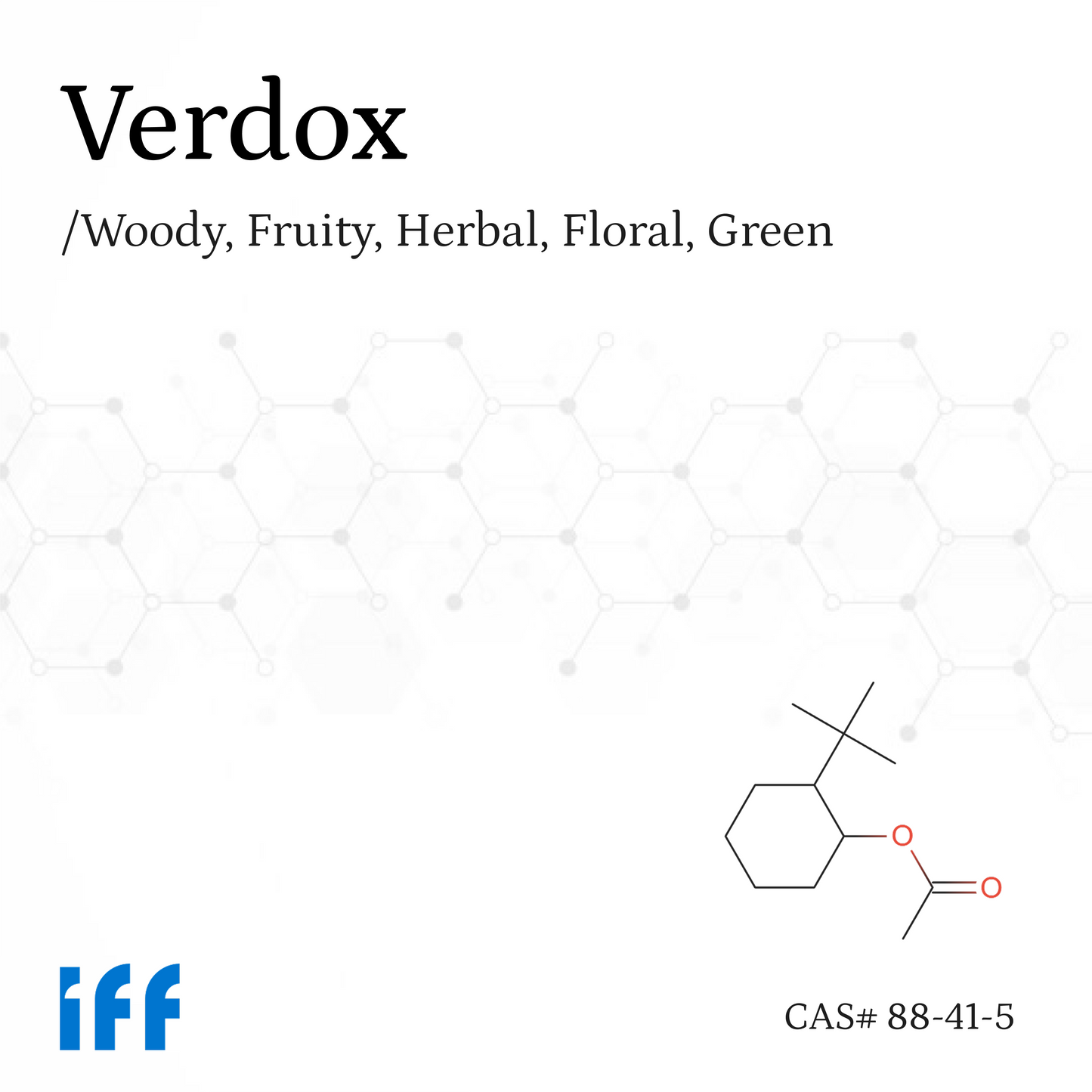 Chất thơm Verdox a.k.a Green Acetate CAS# 88-41-5