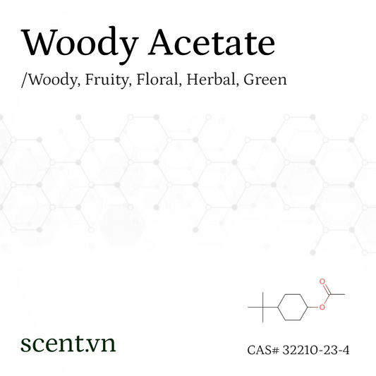 Chất thơm Woody Acetate aka. PTBCHA alt. Vertenex CAS# 32210-23-4